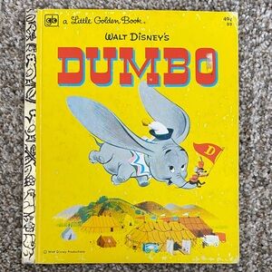 💜Dumbo Little Golden Book